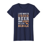 Beagle Dad Shirt Funny Father's Day Dog Lover Gift Beer