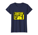 Floss Dance Caution May Floss At Any Time Funny Tshirt Gift