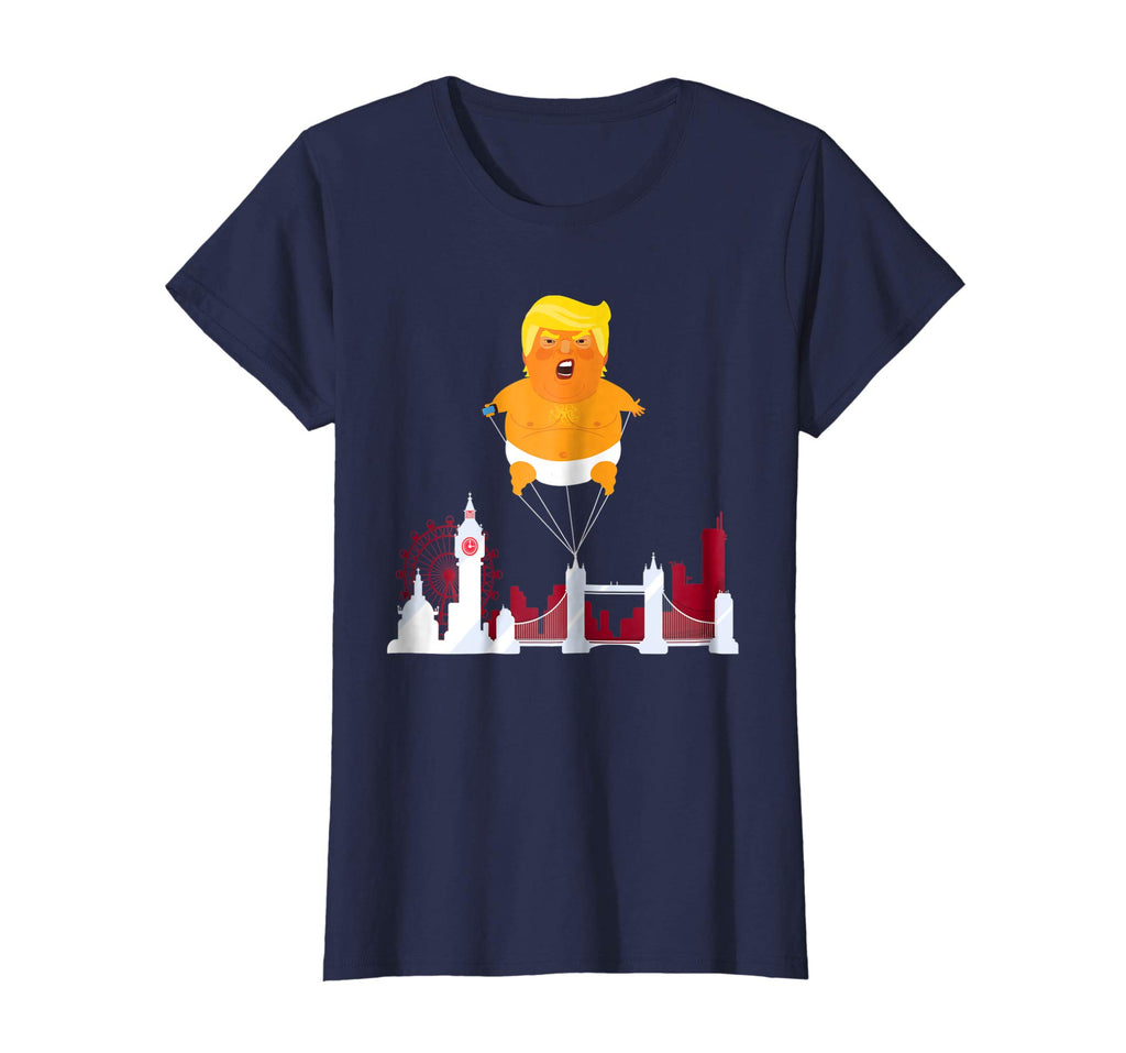 Anti Trump Balloon Angry Trump Baby Blimp Funny T-shirt