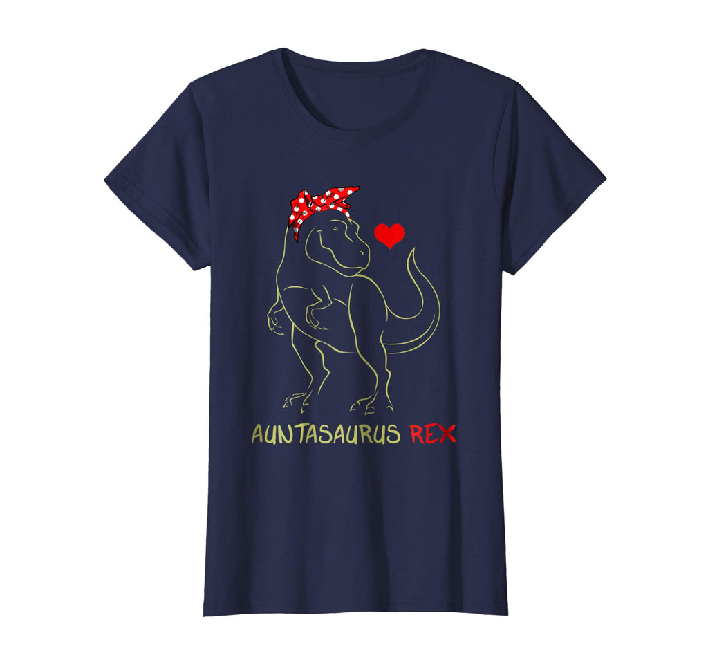 Auntasaurus Rex T-Shirt Funny Auntie Gifts Tshirt