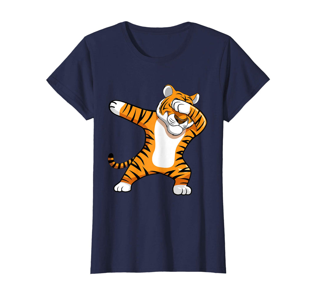 BDAZ Dabbing Tiger Football Team Mascot Funny Dab T-shirt