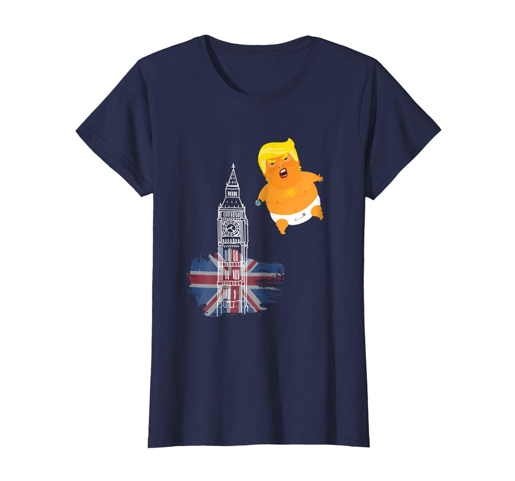Baby Trump Blimp Shirt Funny Balloon London Protest T-Shirt