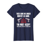 These Guns No Longer Identify As Guns Funny Gun T-Shirt
