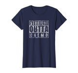Straight Outta Chemo T-Shirt Funny Battle Cancer Gift