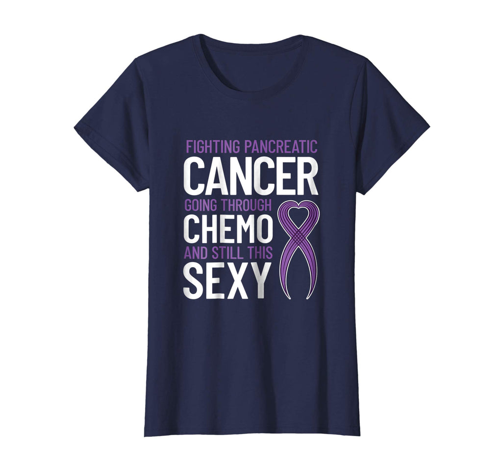 Awesome Pancreatice Cancer Shirt with Funny Chemo Sexy Quote