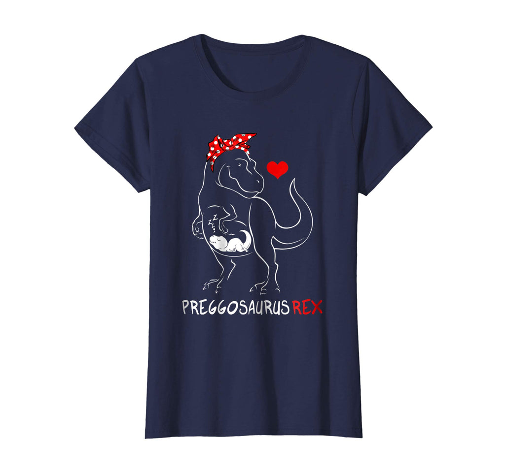 Pregosaurus T Shirt Funny Dinosaur Pregnancy Halloween Shirt