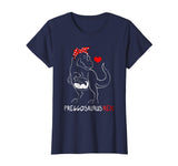 Pregosaurus T Shirt Funny Dinosaur Pregnancy Halloween Shirt