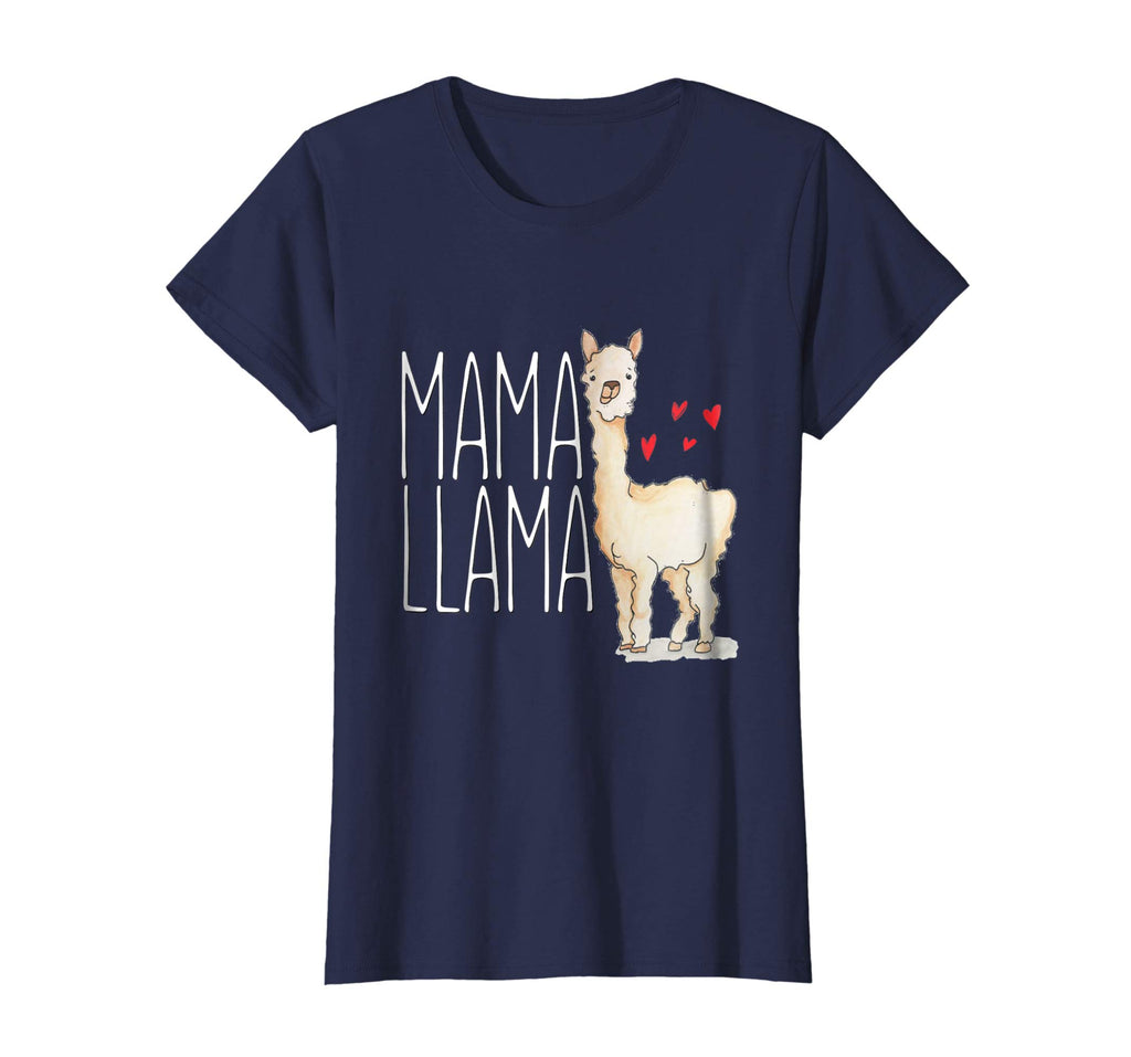Mama Llama Shirt Funny Matching Family Tribe Mom Mommy Mum
