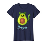 Avogato Avocado Cat Funny Avocato T-Shirt