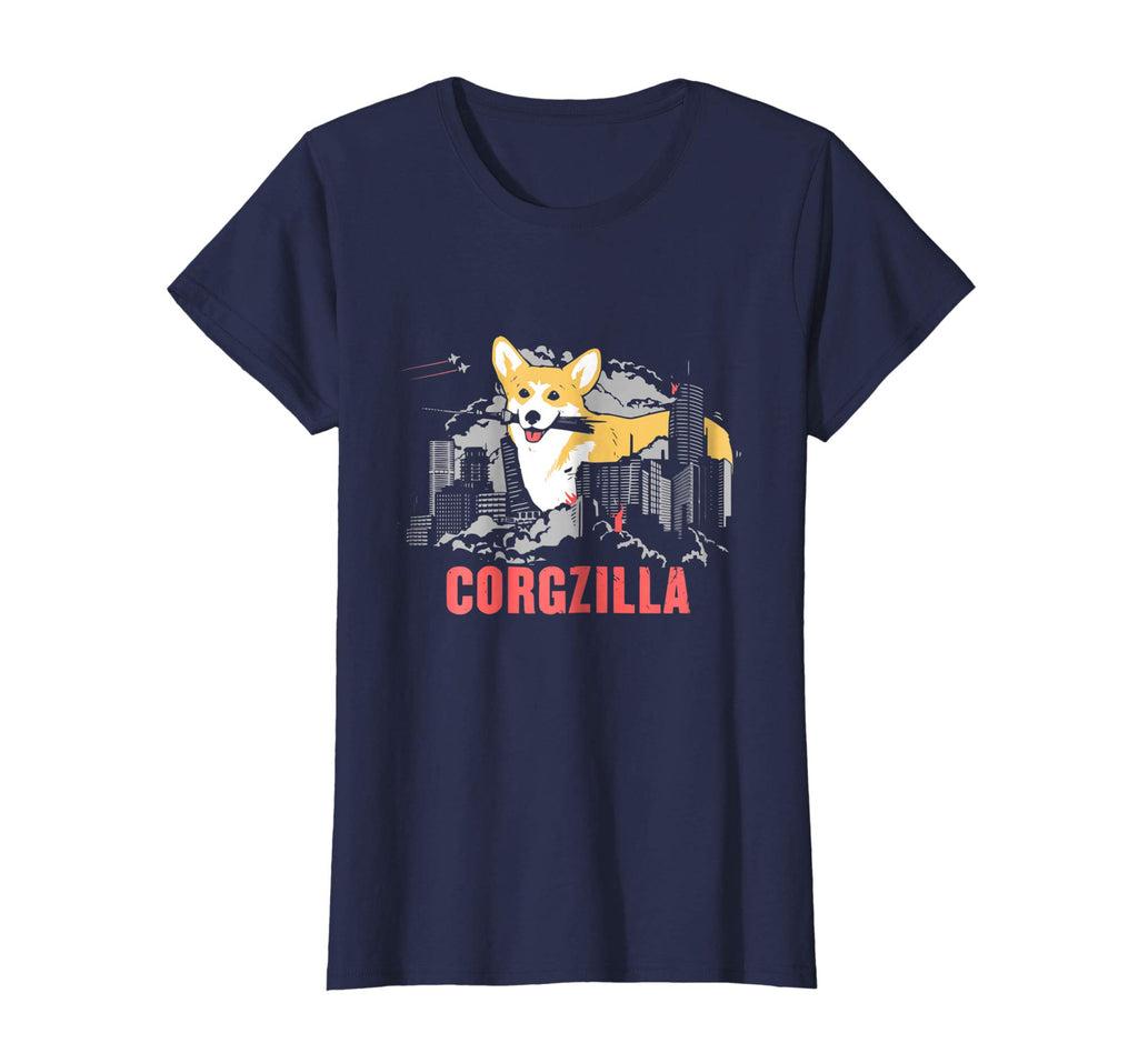 &quot;Corgzilla&quot; Funny Dog Corgi Lover T-shirt