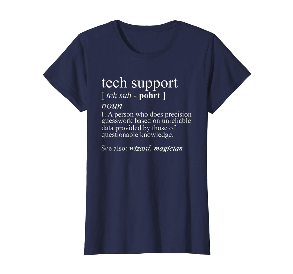 Tech Support Definition Shirt, Funny Cute Computer Nerd Gift