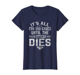 All Fun And Games Until The Battery Dies Funny Drone T-Shirt