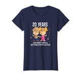20th Wedding Anniversary Gift Funny Mens Fishing T-shirt