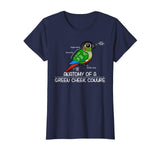 Anatomy Of A Green Cheek Conure - Funny Parrot T-Shirt