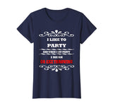 Axe Throwing I Like to Party Funny Sports Activities T-Shirt