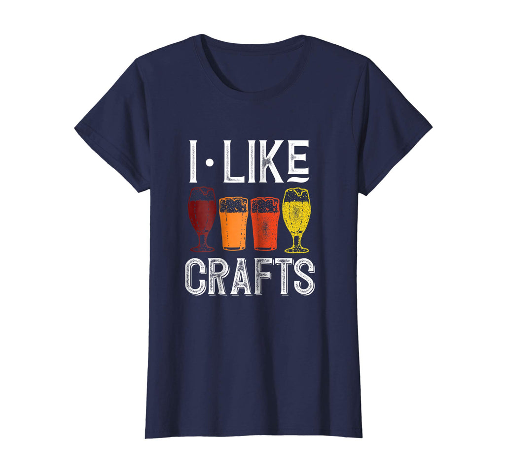 I Like Crafts Funny Vintage Brewer Craft Beer Lover Shirt