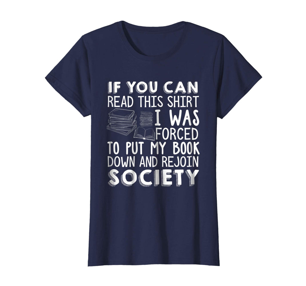 If You Can Read This Book Lovers Novel Reading Funny T shirt