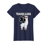 Funny Trauma Llama EMT T-Shirt Medic EMS Gift