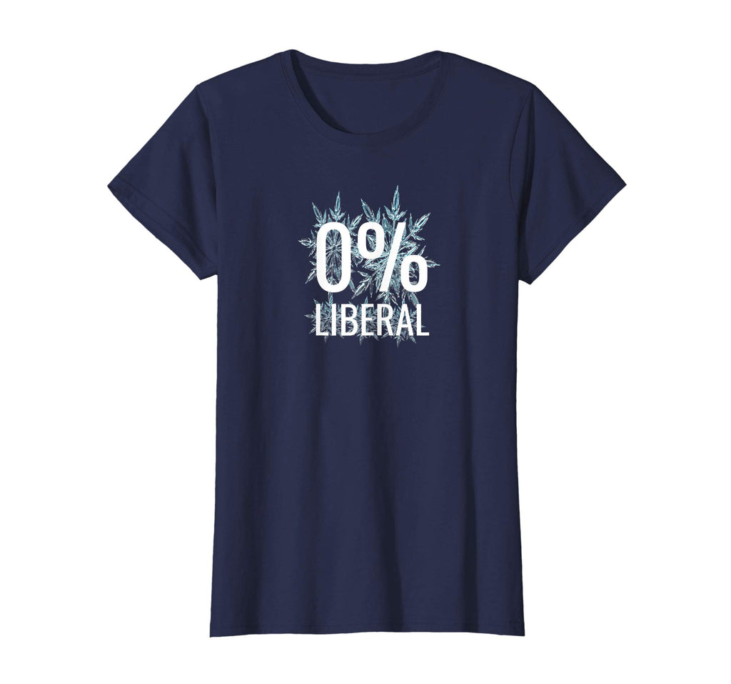 0 Percent Liberal Funny Conservative T-Shirt