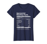 Agronomist Nutrition Facts Funny Gift T-Shirt