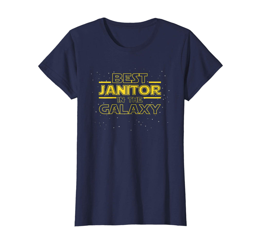 Best Janitor in the Galaxy, Funny Janitor T Shirt Gift
