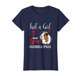 Just a Girl Who Loves Guinea Pigs - Funny Animal T-Shirt