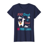 100 days of School Shirt No Prob Llama Funny Gift