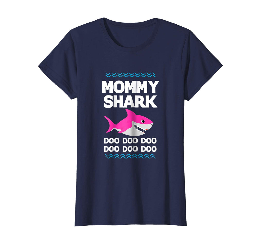 Mommy Shark Doo Doo T-Shirt Funny Kids Video Baby Daddy