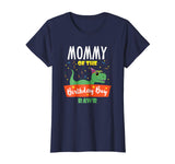 Mommy of the Birthday Boy Shirt Dinosaur Raptor Funny TShirt