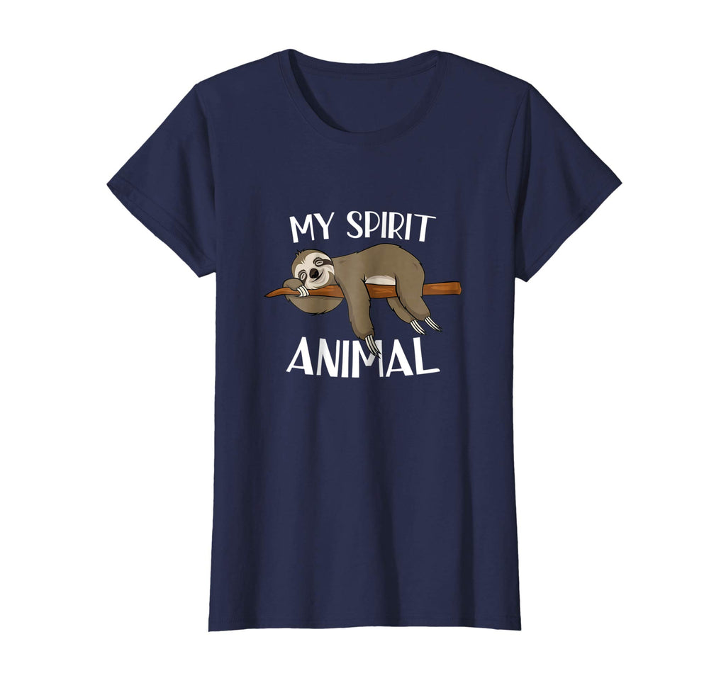My Spirit Animal Funny Sloth T-shirt Lazy Napping Gift Tee
