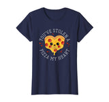 Stolen Pizza My Heart Funny Valentines Day T Shirt Food Gift