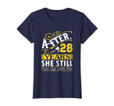 28th Wedding Anniversary Gift Funny T-Shirt for Husband