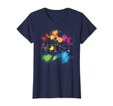 Artist Messy Painters Funny Paint Splatter Art T-shirt