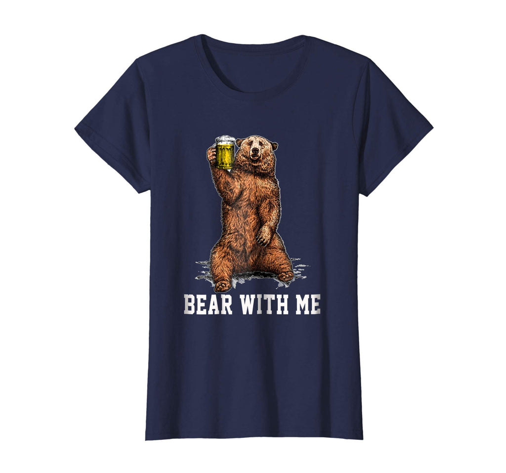Bear Beer with Me Camping Lover Funny Costume shirt gift