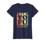 I Want Tofu Tonight Retro Funny Vegan Vegetarian Shirt