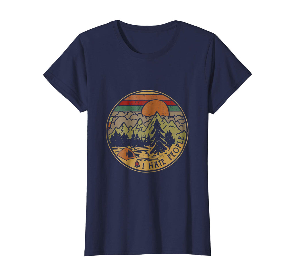 Love Camping I Hate People T-Shirt Funny Camping T-Shirt