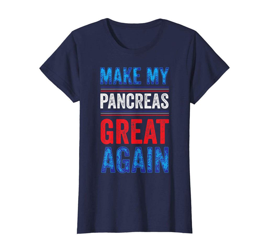Make My Pancreas Great Again Diabetes T-Shirt Funny