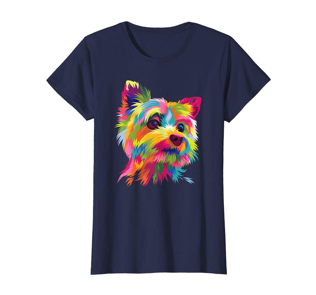 Yorkshire Terrier Shirt Funny Yorkie Pop Art Popart Dog Gift