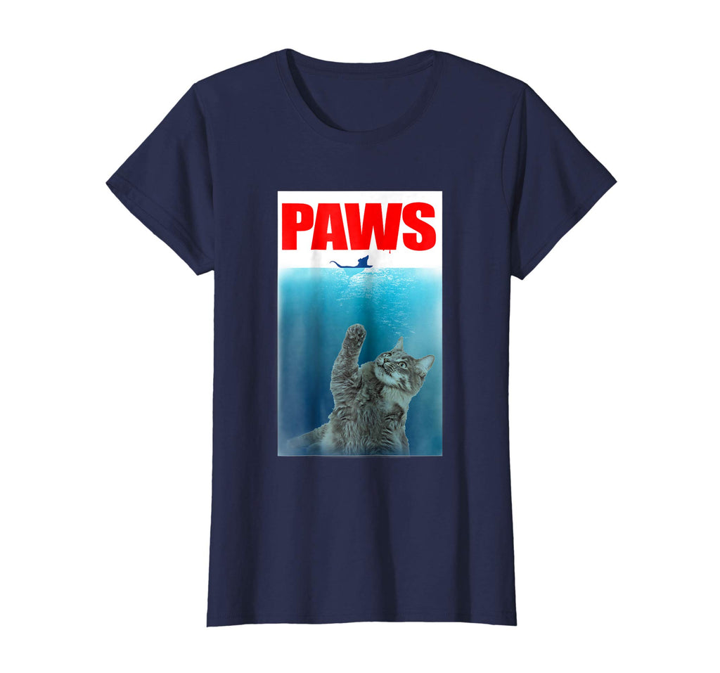 Paws Cat and Mouse T-Shirt Cute Funny Cat Lover