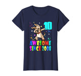 Awesome Since 2008- Funny 10th Birthday Shirt Girl Boy