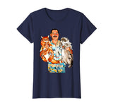 Funny man hug his cats mercury t-shirt Mr cat