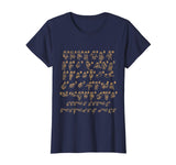 American Sign Language Cheat Sheet T shirt funny gift idea