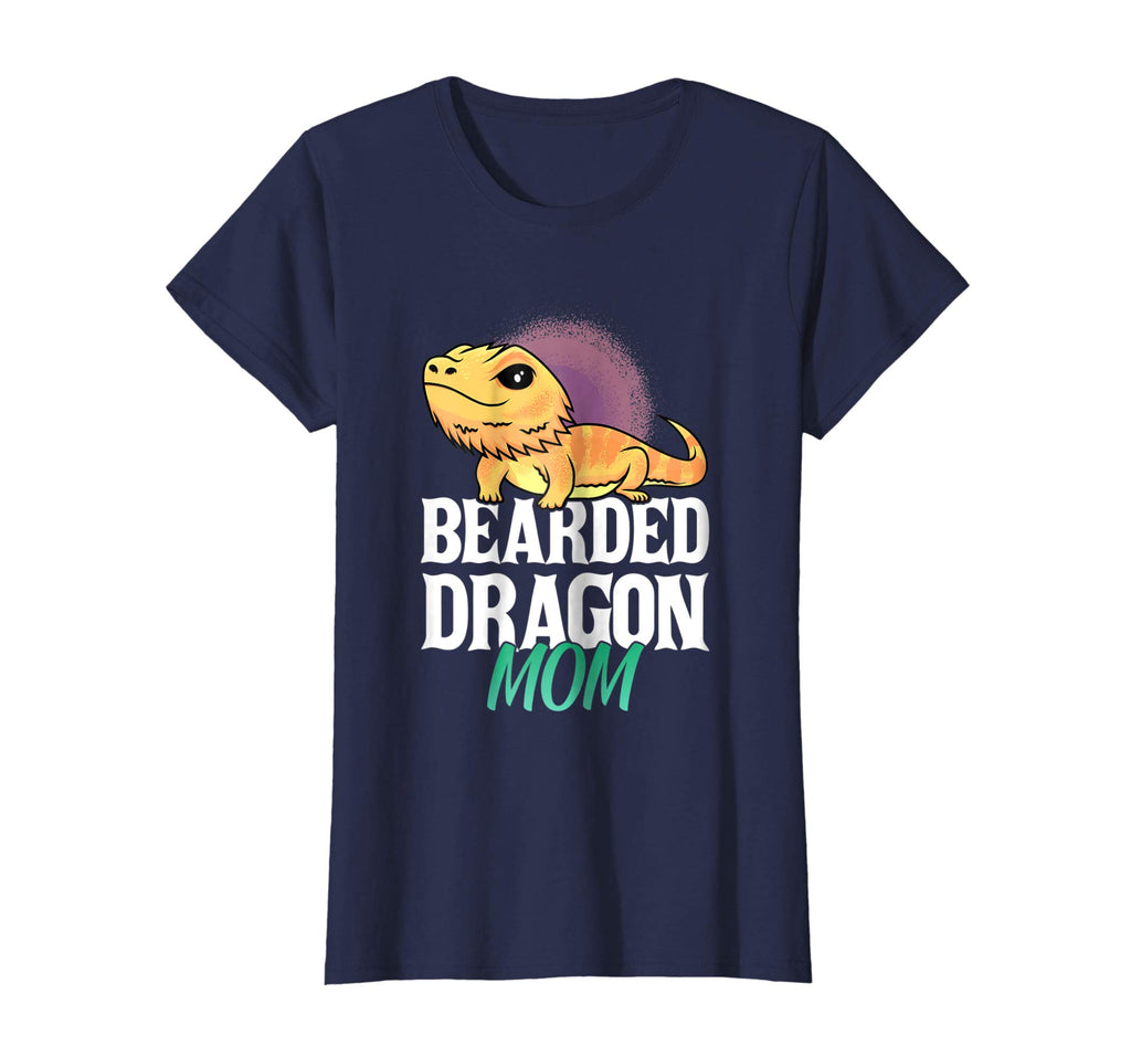 Bearded Dragon Mom - Lizard Lovers Funny T Shirt Women Tee