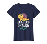 Bearded Dragon Mom - Lizard Lovers Funny T Shirt Women Tee