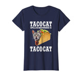 Tacocat Spelled Backwards is Tacocat Funny Cat Shirt