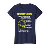 ENGINEER'S BRAIN FUNNY T-SHIRT