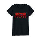 Bent Sentiments Butch Please T Shirt red lesbian Gay funny