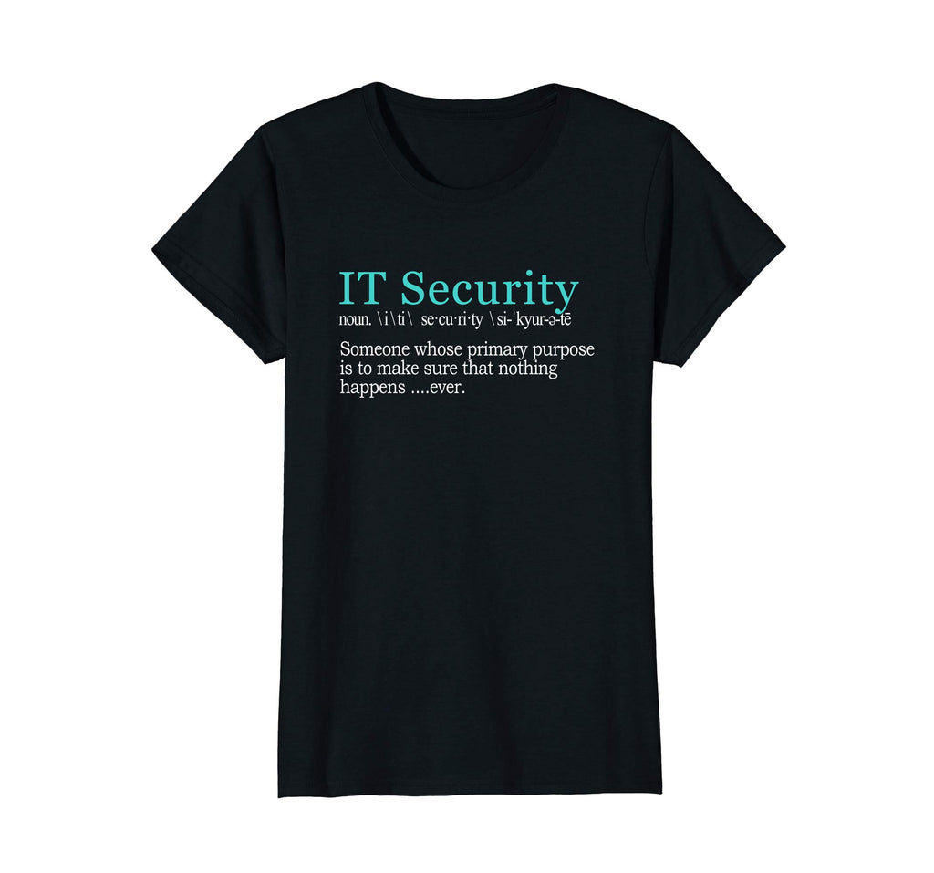 Best Funny IT Security Cybersecurity Definition Gift T-Shirt