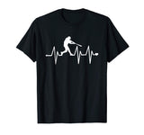 Baseball Heartbeat Pulse Shirt - Funny Baseball T-Shirt