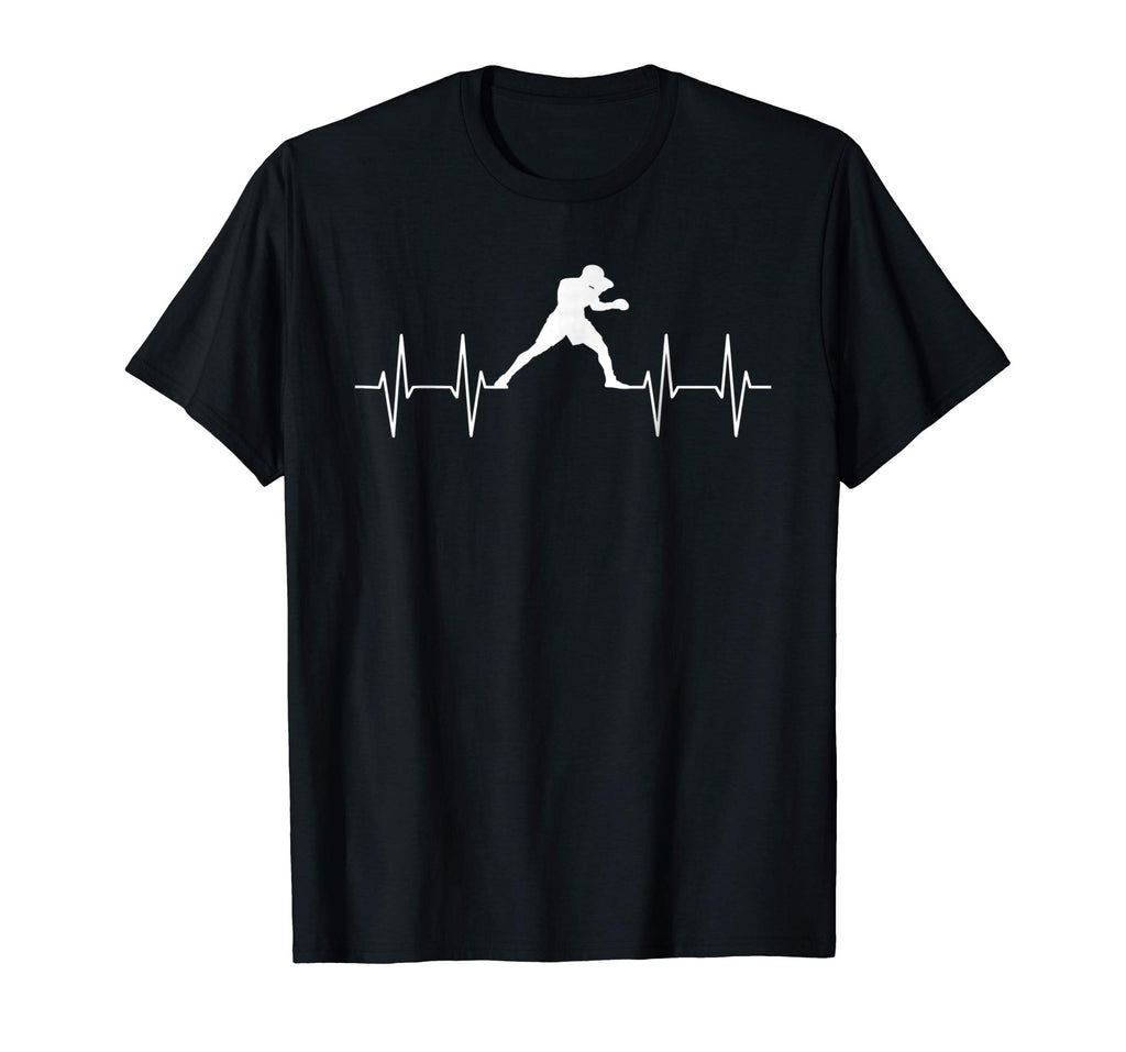 Heartbeat Boxing T-shirt Funny Boxer Gift Shirt Graphic Tee